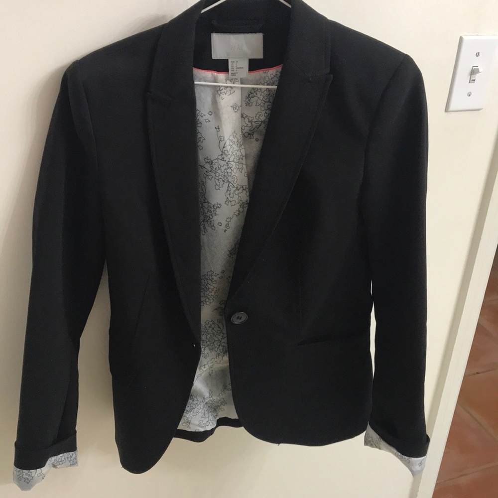 black blazer